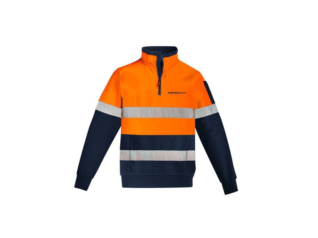 Hi Vis 1/4 Zip Pullover Taped